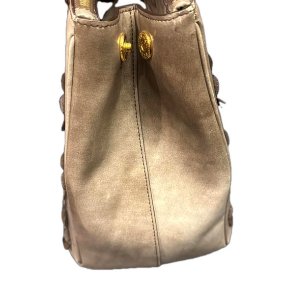 PRADA SPAZZOLATO Floral Tote Handbag - Picture 4 of 10